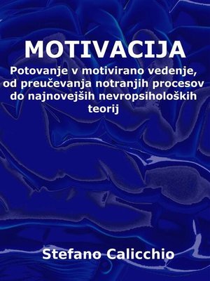 cover image of Motivacija
